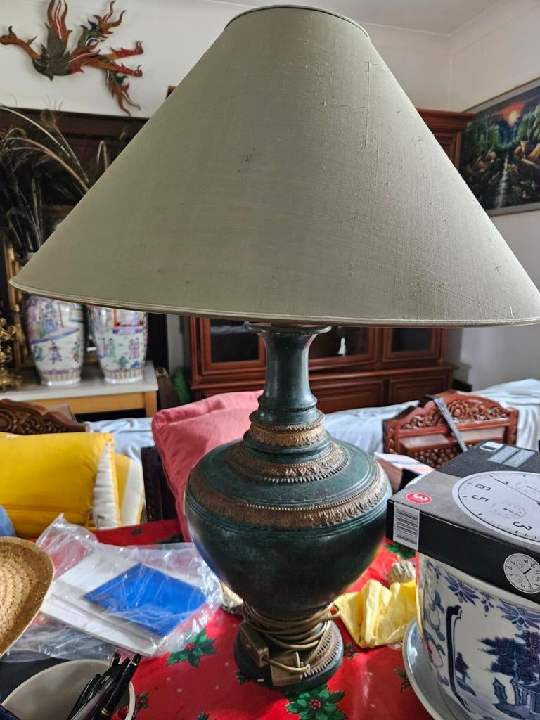 2 vintage lampenkap, Ophalen