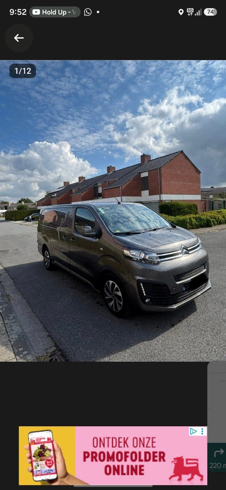 Citroen Jumpy 2.0 hdi, Autos, Achat