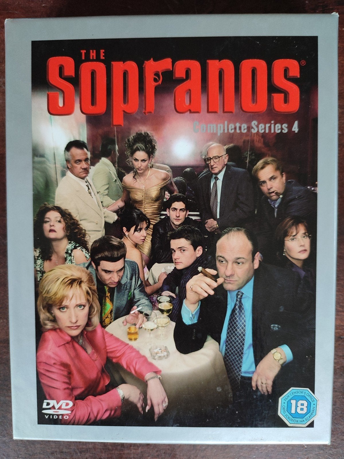 4-DVDbox: THE SOPRANOS - Complete serie 4 (Engels ondertit.), Cd's en Dvd's, Ophalen of Verzenden