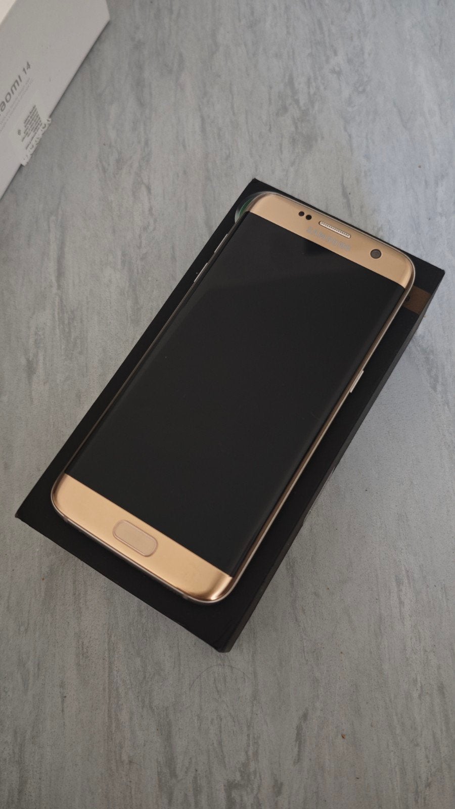 Samsung Galaxy S7 Edge Gold Platinum, Télécoms, 10 mégapixels ou plus, Autres couleurs, 32 GB, Comme neuf