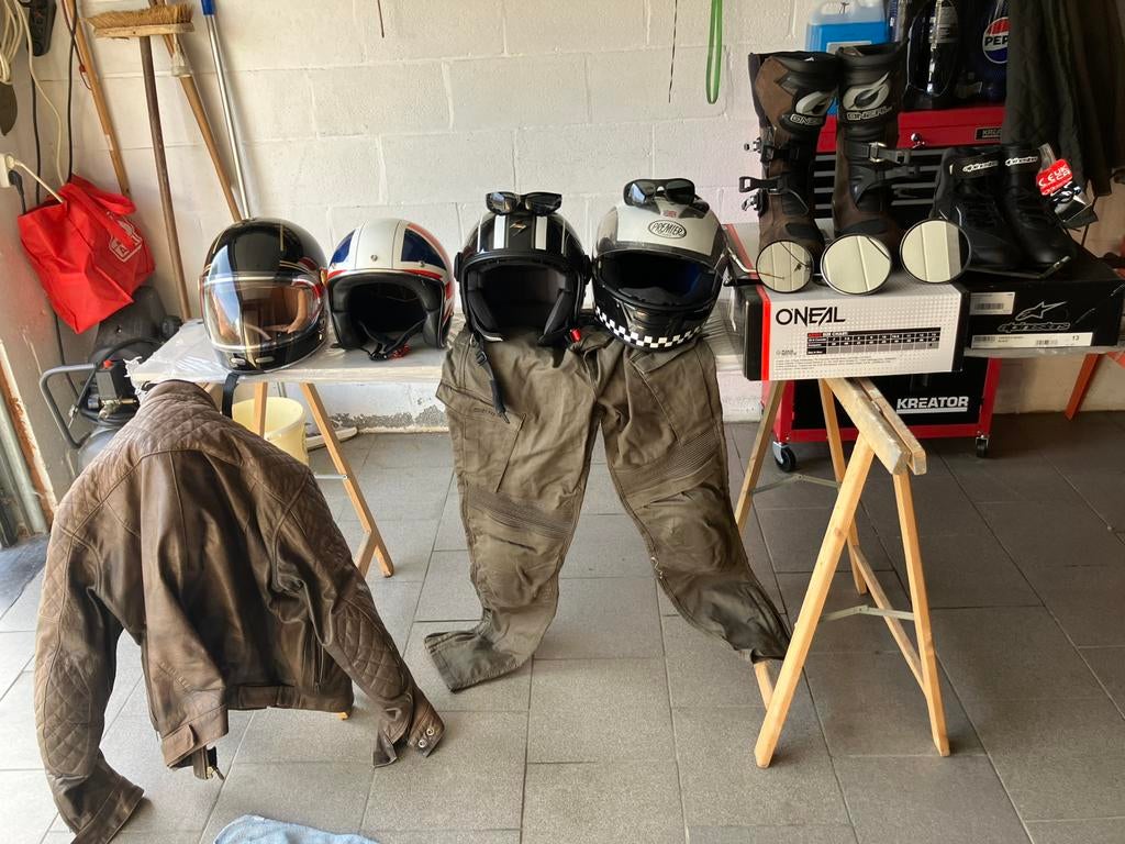 Fournitures pour motos, Enlèvement, Seconde main, Hommes, Manteau | cuir