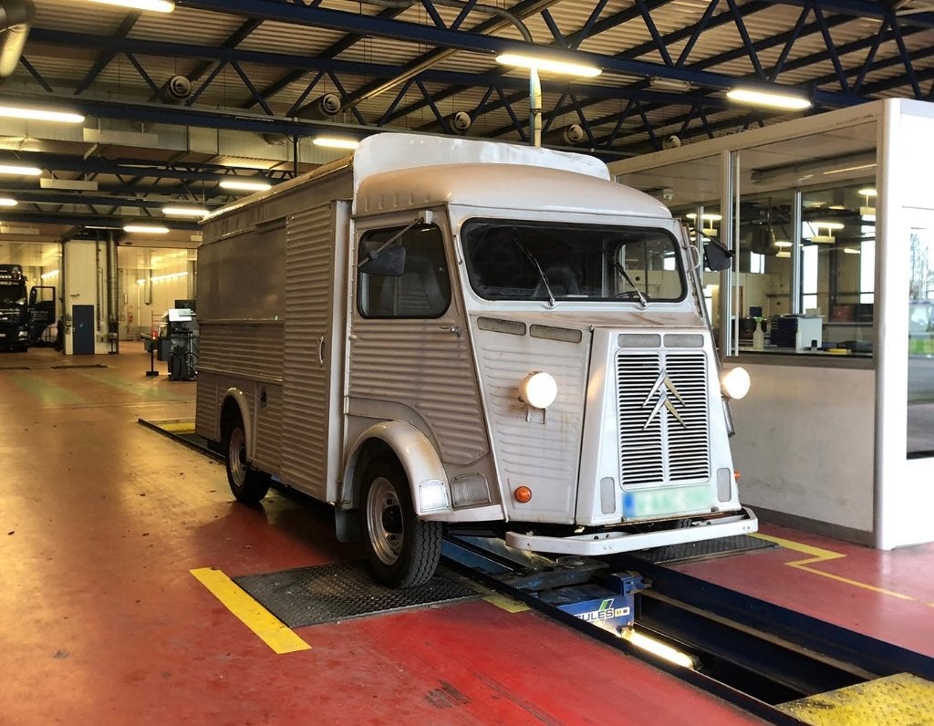 Citroën HY 1966 - Indénor diesel - netjes gerestaureerd, foto 10