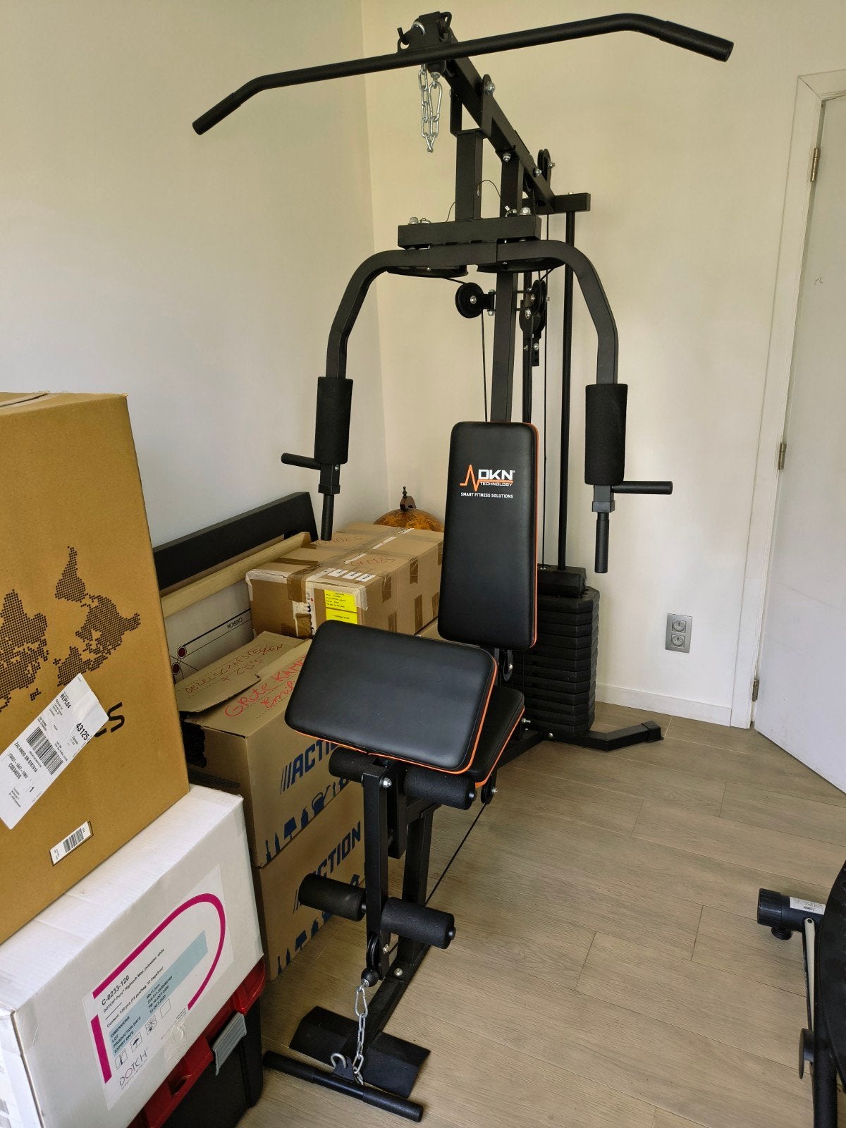 Dkn Multigym, Enlèvement, Métal, Bras, Centrale électrique