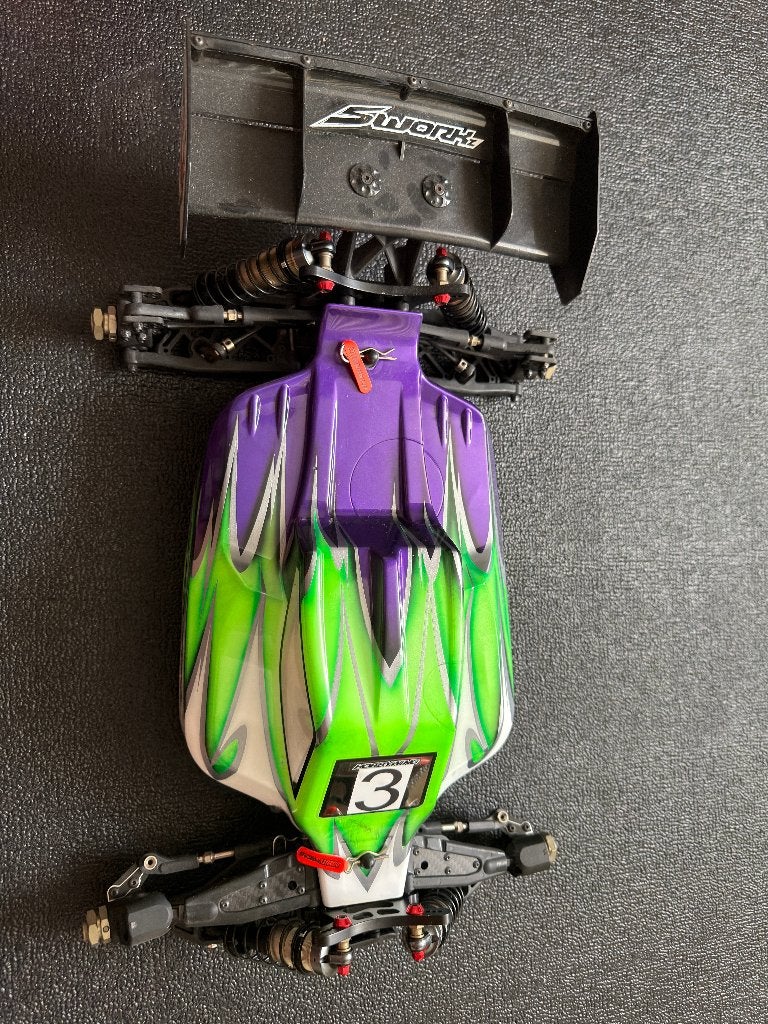 Volledige RC Hobby, Auto offroad, Zo goed als nieuw, RTR (Ready to Run), Schaal 1:8