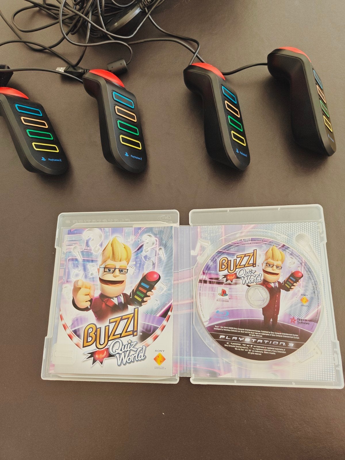 ps3 buzz + controllers, Ophalen