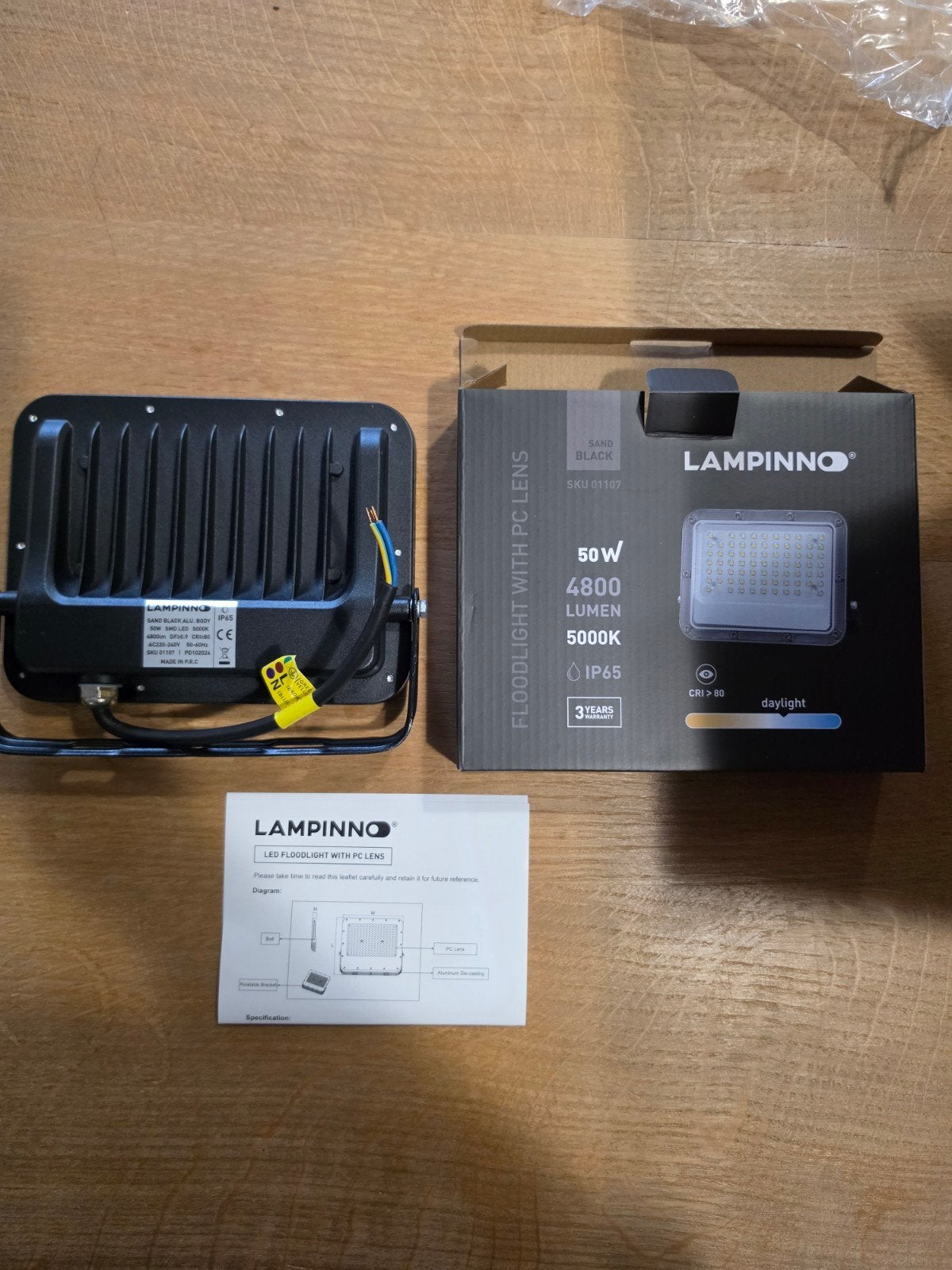 partij 20X buiten verlichting 50W, Tuin en Terras, Buitenverlichting, Nieuw, Ophalen of Verzenden, Netvoeding, Spots