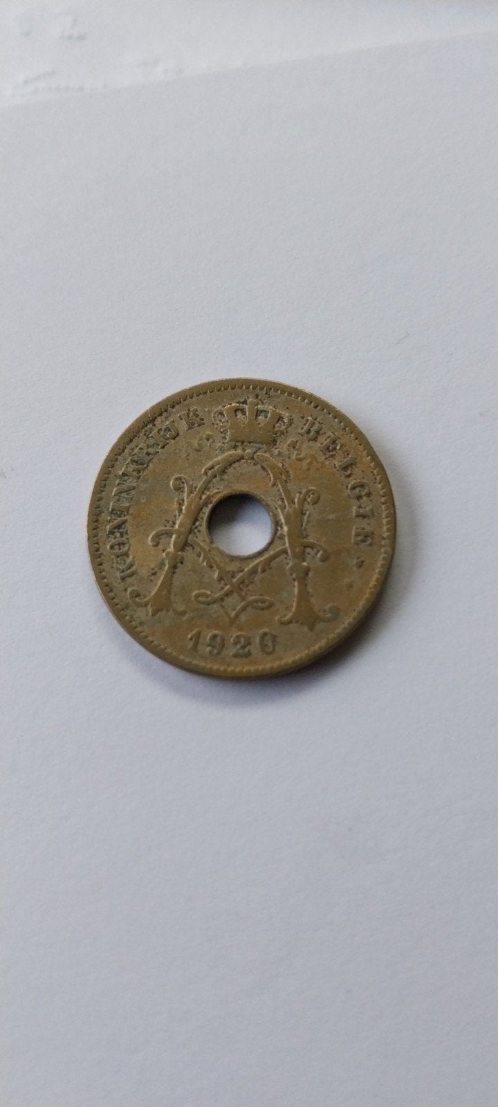 10 cent 1920 flamand, Enlèvement ou Envoi, Métal, Monnaie en vrac