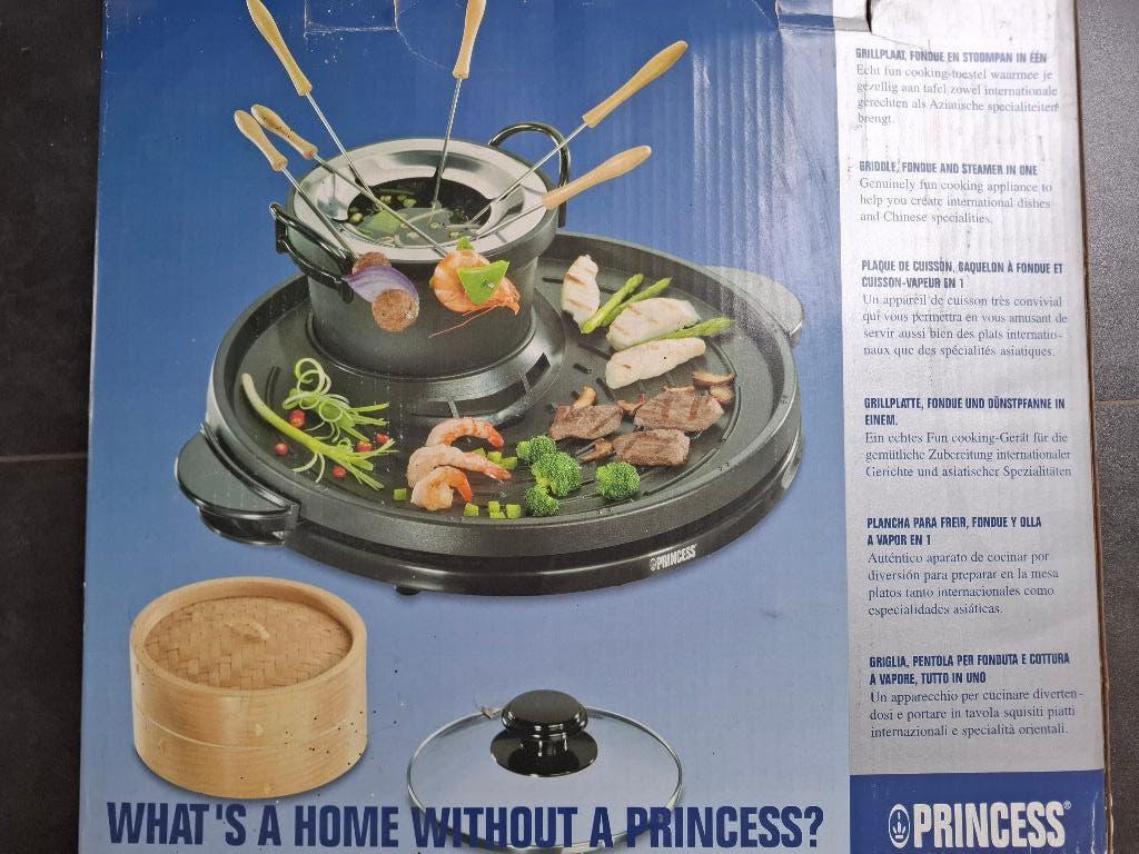 Grill, Fondue en Steamer combo, Elektronische apparatuur, Fonduesets, Ophalen, Zo goed als nieuw, Elektrisch, Fondueset