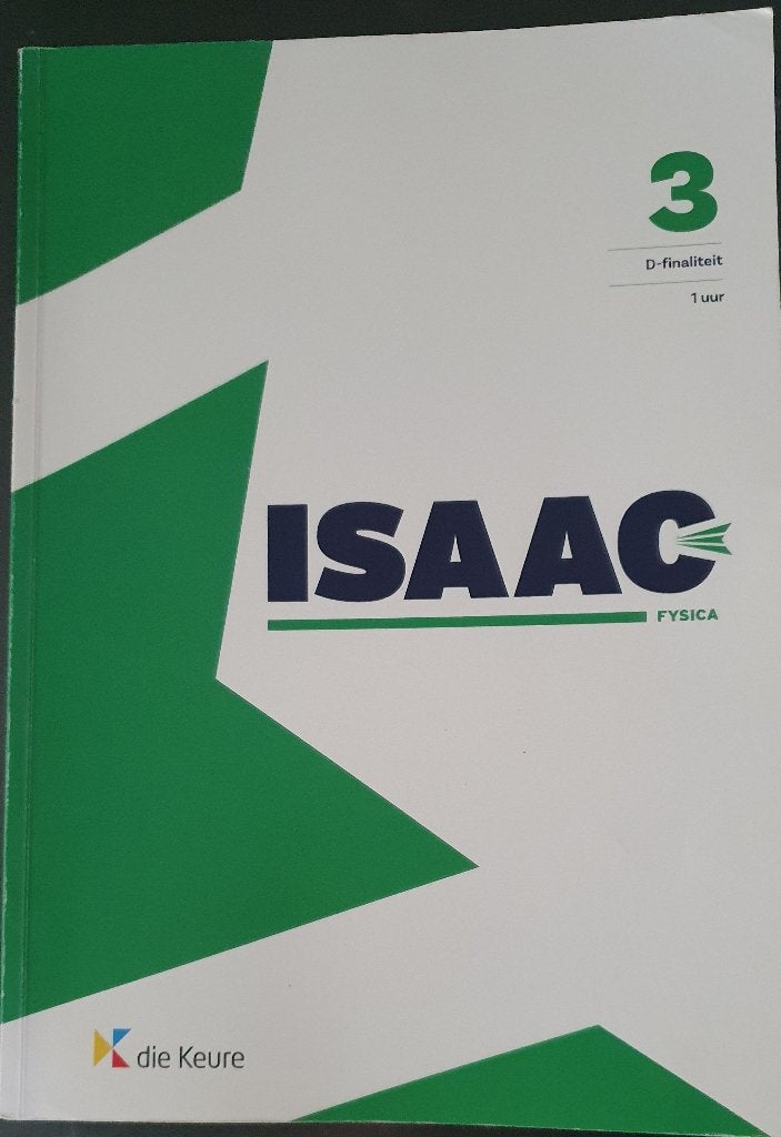 Isaac - Fysica 3 - D-finaliteit (1u), Boeken, Schoolboeken, Gelezen, ASO, Natuurkunde, Die keure