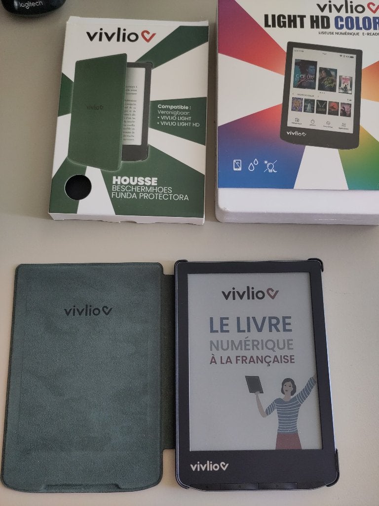 Liseuse Vivlio Light HD Color, Bluetooth, Enlèvement ou Envoi, Comme neuf, 16 GB ou plus