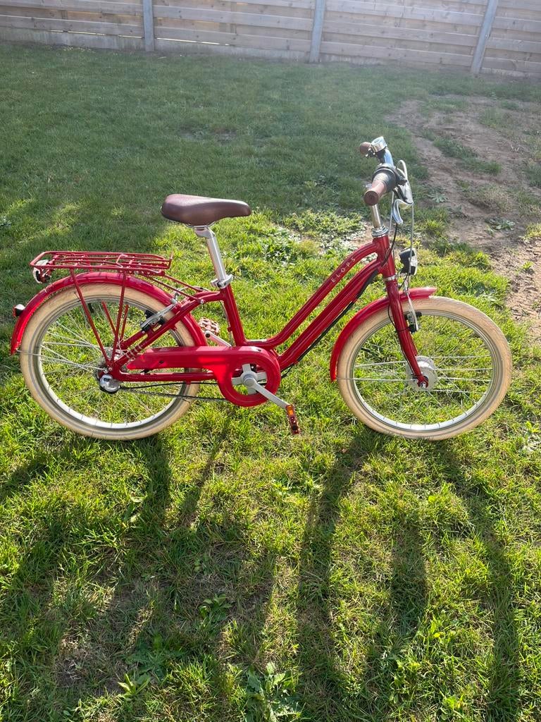 Rode meisjesfiets van het merk Elops, Fietsen en Brommers, Ophalen, Gebruikt, Versnellingen