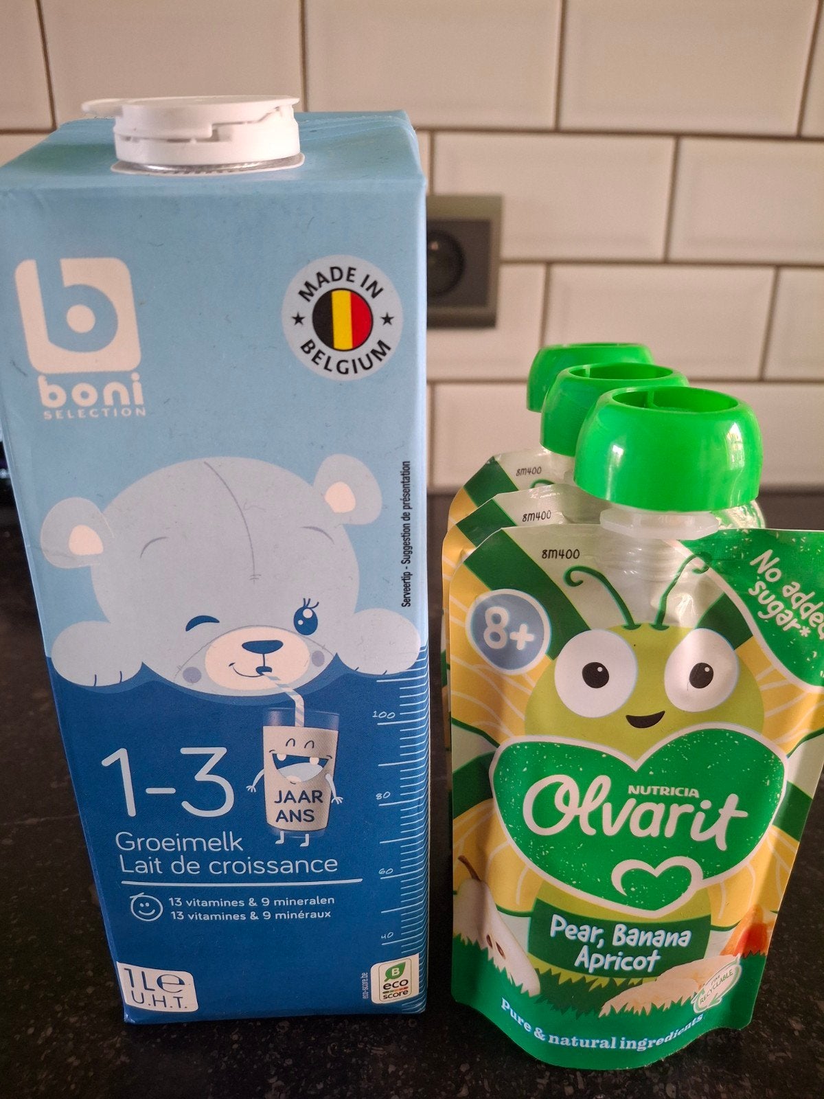 Groeimelk en tussendoortjes, Kinderen en Baby's, Ophalen