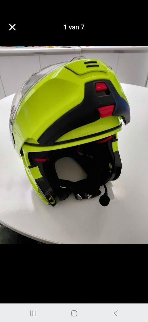 Moto helm  met stemy Bluetooth systeem, Motoren, Kleding | Motorhelmen, Ophalen of Verzenden