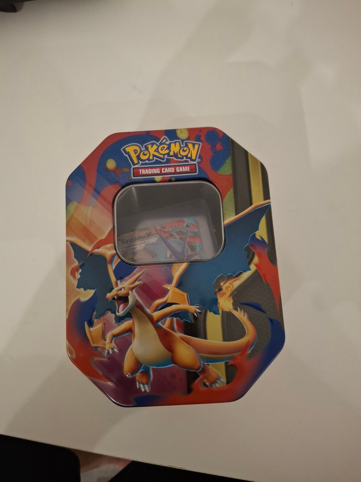 Pokemon tin te koop en wat kaarten., Collections, Flippos, Enlèvement
