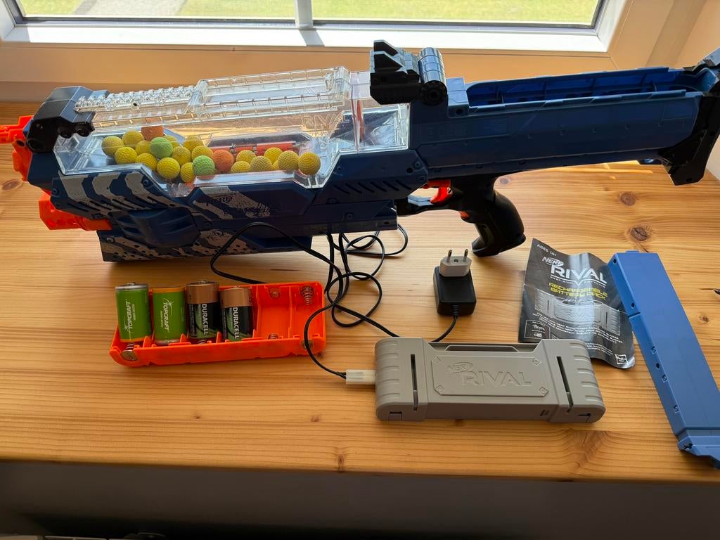 Nerf Rival Nemesis MXVII-10K bleu, Enlèvement ou Envoi, Neuf