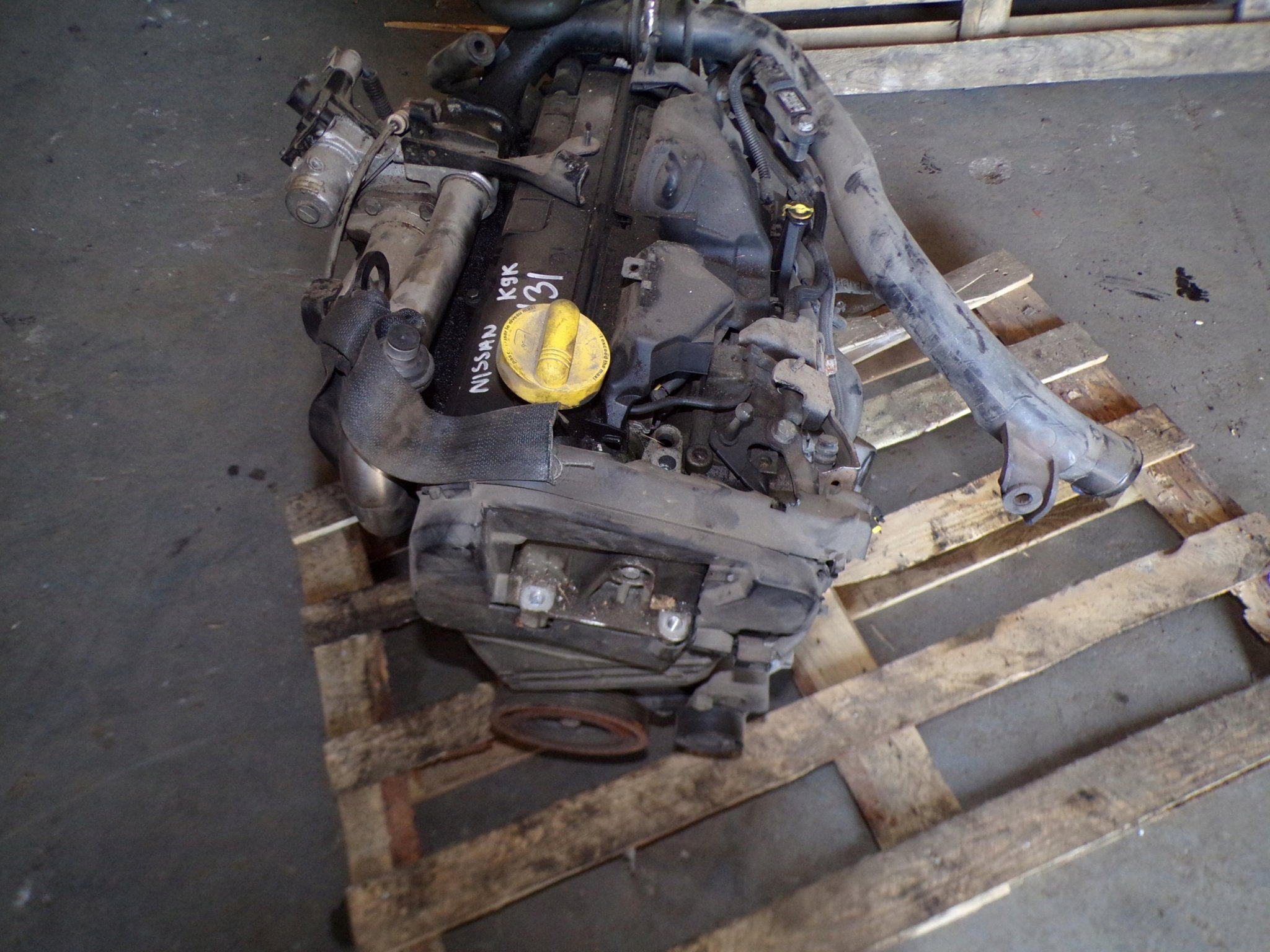 Moteur K9K Nu NISSAN TIIDA, Envoi, Utilisé, Daihatsu