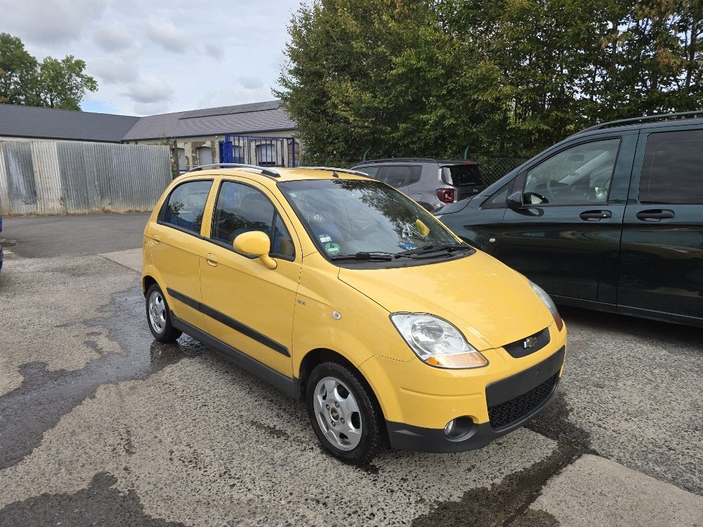 Chevrolet matiz 1000 essence 2008 102000km GARANTIE, Autos, Achat, Jaune, Boîte manuelle, Bleu