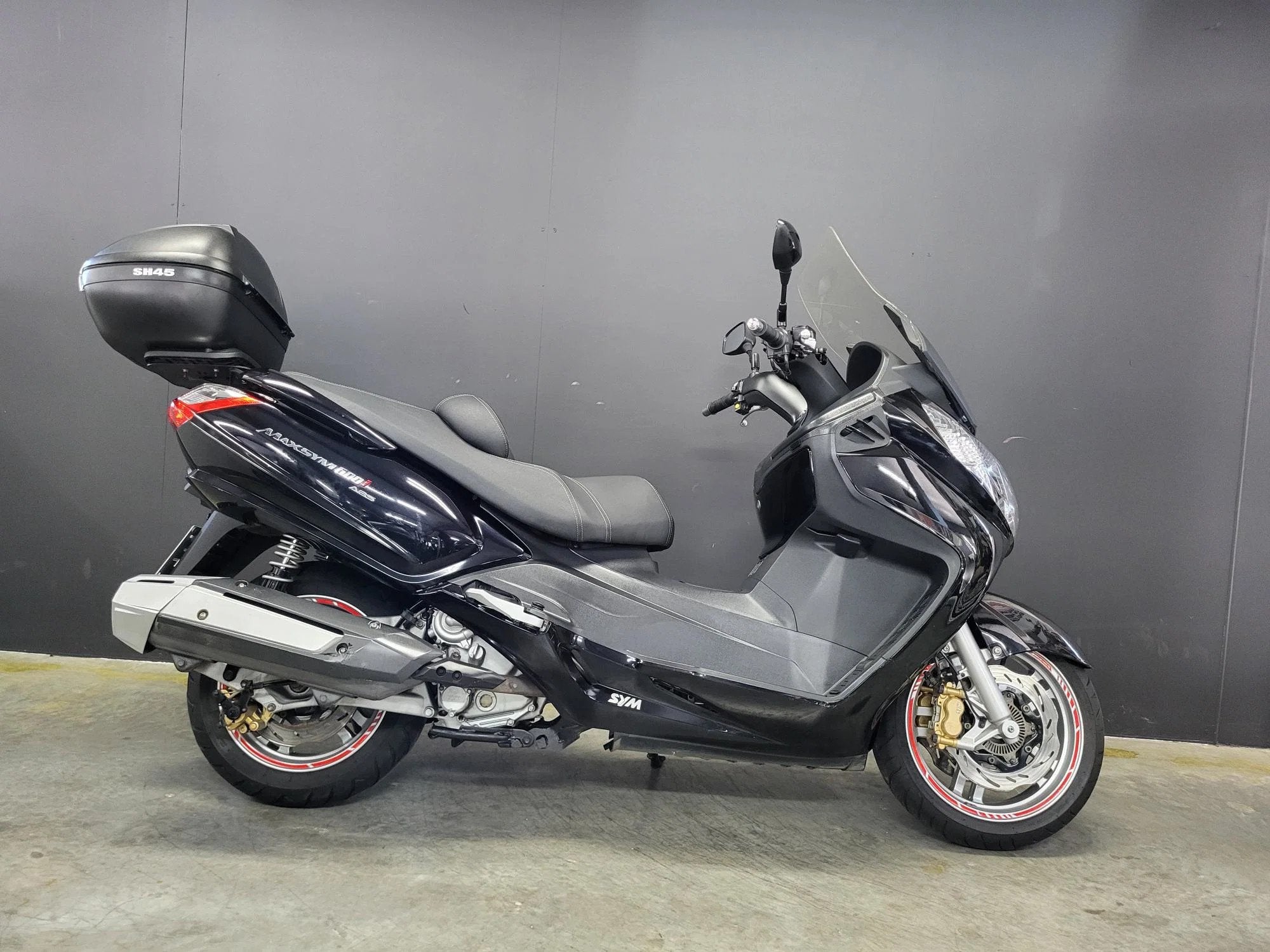 SYM Maxsym 600i maxiscooter voor lange afstanden (bj 2014), Motoren, Scooter, Bedrijf, 600 cc, 12 t/m 35 kW