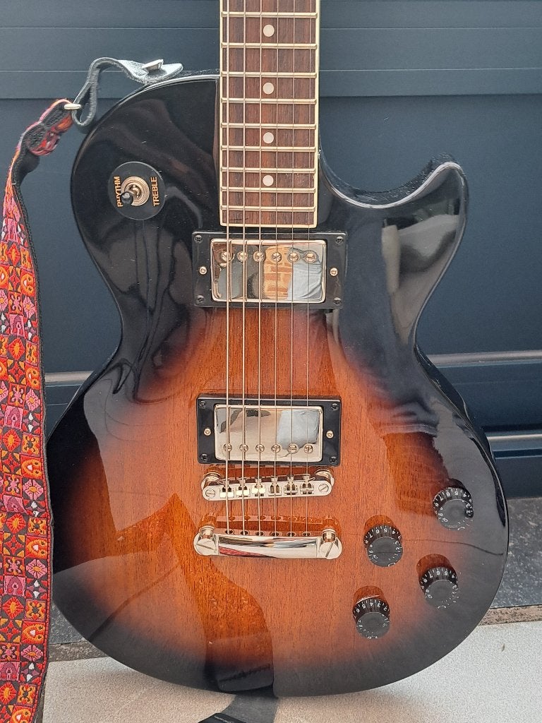 Epiphone Les Paul Tribute, Vintage Sunburst, Muziek en Instrumenten, Ophalen, Zo goed als nieuw, Epiphone