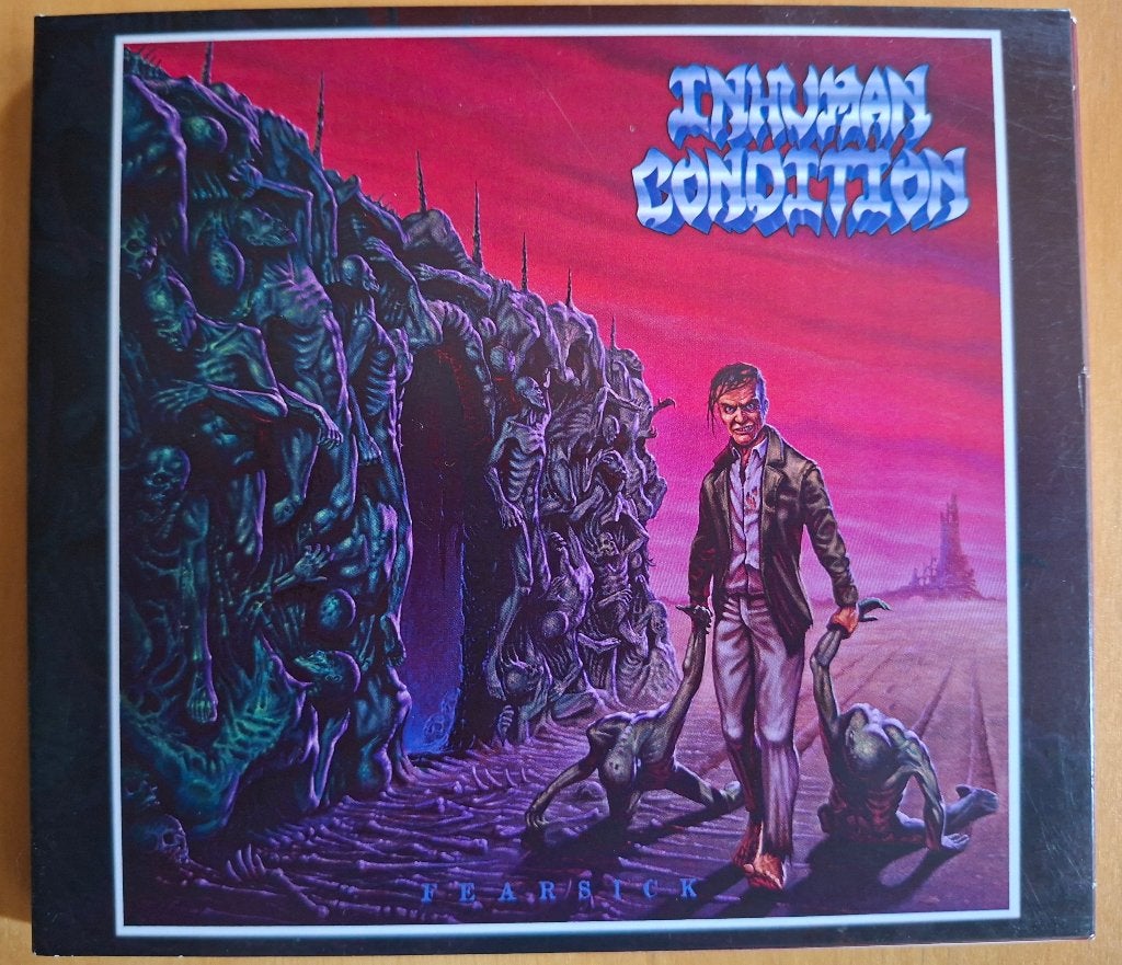 Inhuman Condition (US) 'Fearsick' 2022, Enlèvement ou Envoi, Death metal, Comme neuf, Digipak