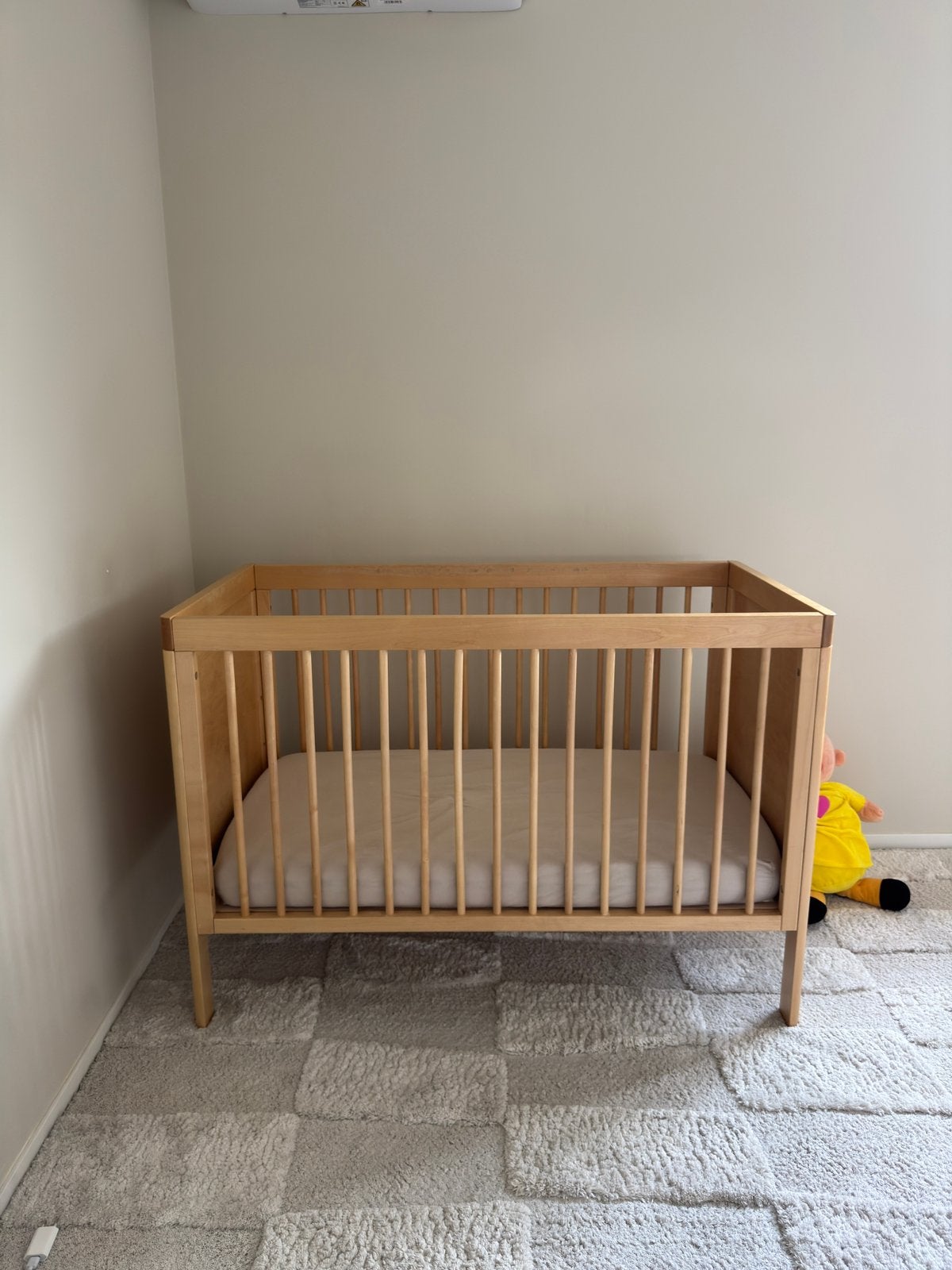 Babybed troll 120x60, Kinderen en Baby's, Ophalen, Zo goed als nieuw