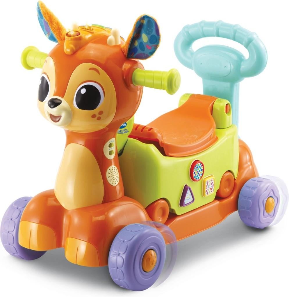 V-tech HOEFJE DEER 4 en 1 NL. MARCHEUR/MARCHEUR, Enfants & Bébés, Jouets | Véhicules en jouets, Comme neuf, Enlèvement