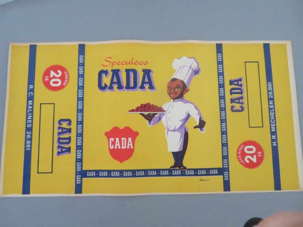 reclame poster Speculoos CADA Mechelen, Verzamelen, Ophalen of Verzenden, Zo goed als nieuw, Gebruiksvoorwerp