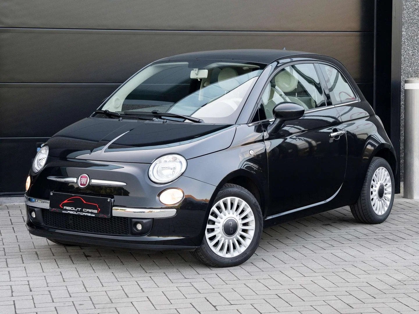 Fiat 500 500 1.2i * Topstaat * (bj 2014), Auto's, 4 zetels, Gebruikt, 4 cilinders, Zwart