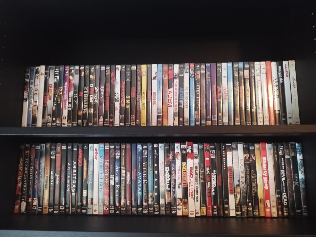 Privé collectie +- 1150 originele dvd's, Cd's en Dvd's, Ophalen, Zo goed als nieuw