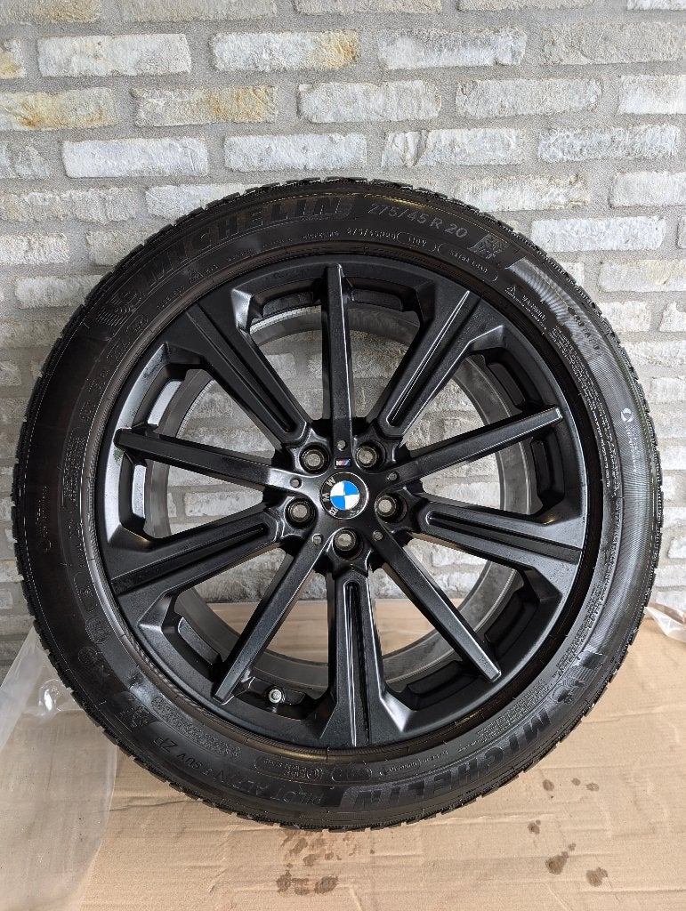 BMW x5 G05 velgen + band + tpms, Autos : Pièces & Accessoires, Pneus & Jantes, Pneus hiver, 275 mm, Enlèvement, Utilisé
