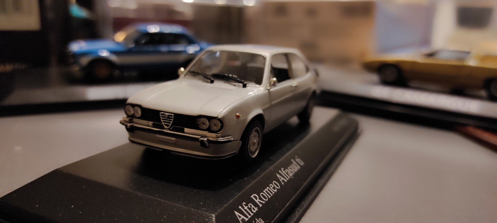 Minichamps Alfa Romeo Alfasud ti 1974 - Zilver 1:43, Hobby en Vrije tijd, Ophalen of Verzenden, MiniChamps