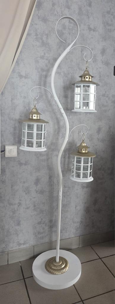 Porte-lanternes décoratif sur pied, Antiquités & Art, Enlèvement