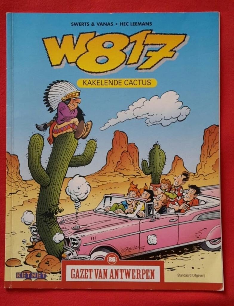 W817 - Kakelende cactus, Boeken, Ophalen of Verzenden, Gelezen