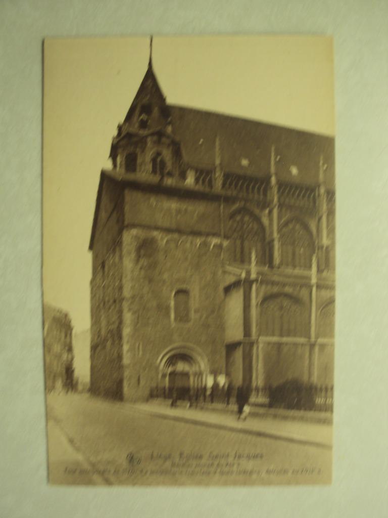 52804 - LIEGE - EGLISE SAINT-JACQUES, Envoi