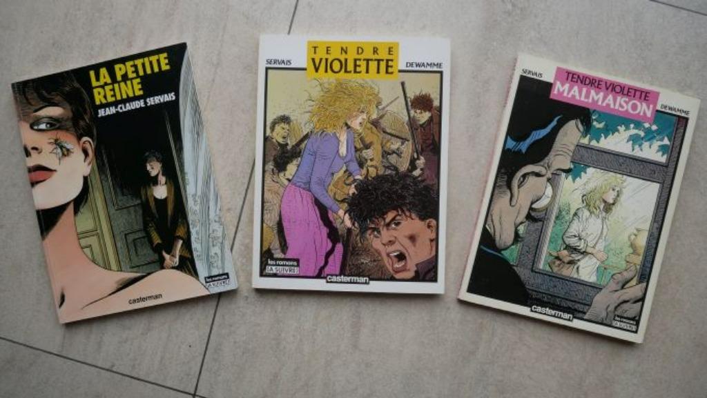 BD Servais 1 Tendre Violette 3 Malmaison La Petite Reine, Livres, Enlèvement ou Envoi, J-C. Servais