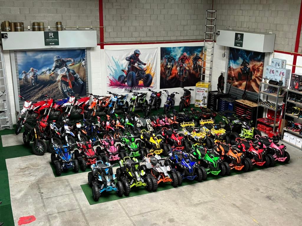 QUADS CROSSERS CROSSMOTOREN STEPS FIETSEN, Kinderen en Baby's, Speelgoed | Buiten | Accuvoertuigen, Ophalen, Nieuw