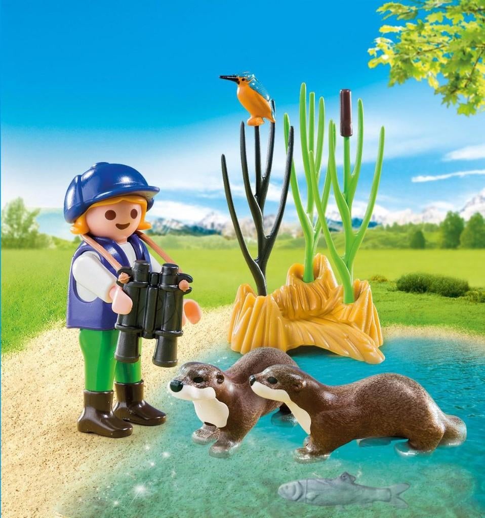 Playmobil - set 5376 - Otter spotter, Kinderen en Baby's, Ophalen, Zo goed als nieuw, Complete set