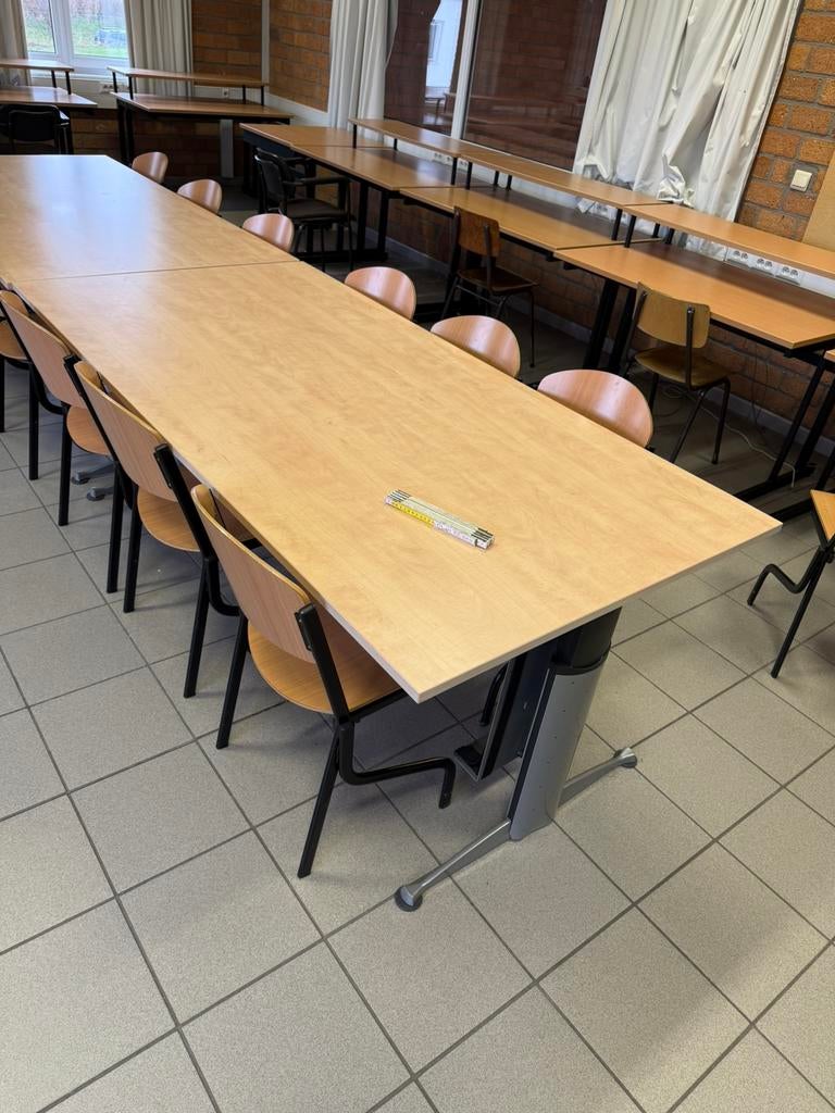 Tafel - vergadertafel - grote tafel IN HOOGTE VERSTELBAAR, Zakelijke goederen, Kantoor en Winkelinrichting | Kantoormeubilair en Inrichting