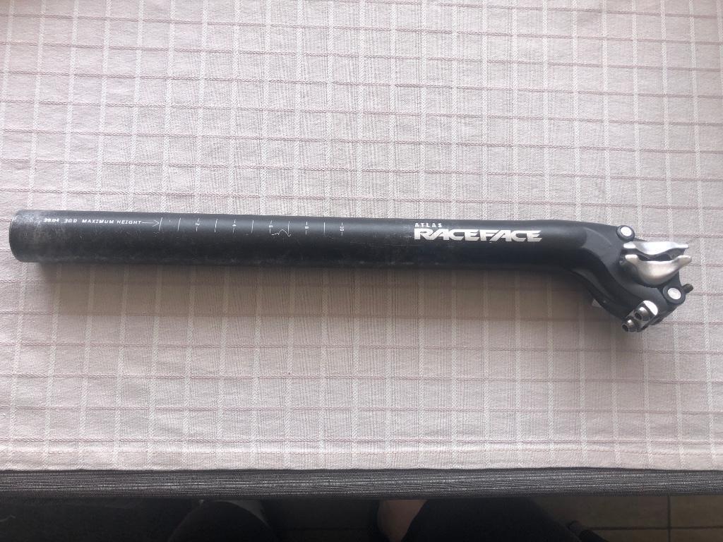 Raceface + BBB zadelpen, Ophalen