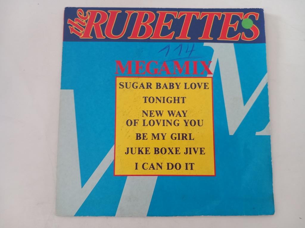 Vinyl 7" single The Rubettes Megamix Pop Glam Rock, Ophalen of Verzenden, 7 inch, Pop, Single