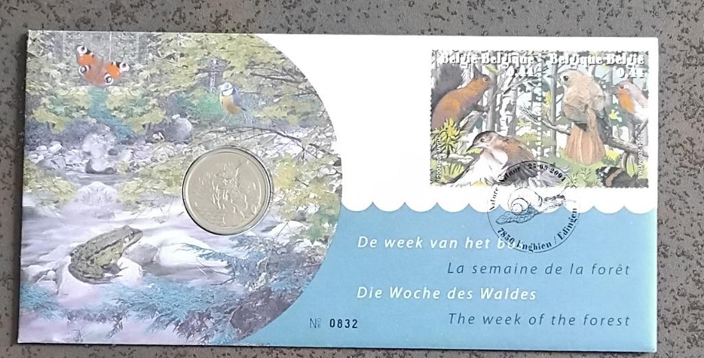 Année 2004 : 3312-3313 - Numisletter : La semaine de la forê, Enlèvement ou Envoi