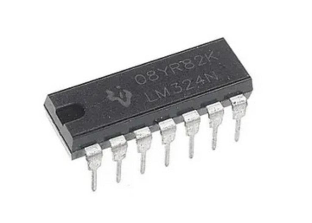 LM324 Quadruple ampli op. - par 10 pcs, Enlèvement ou Envoi