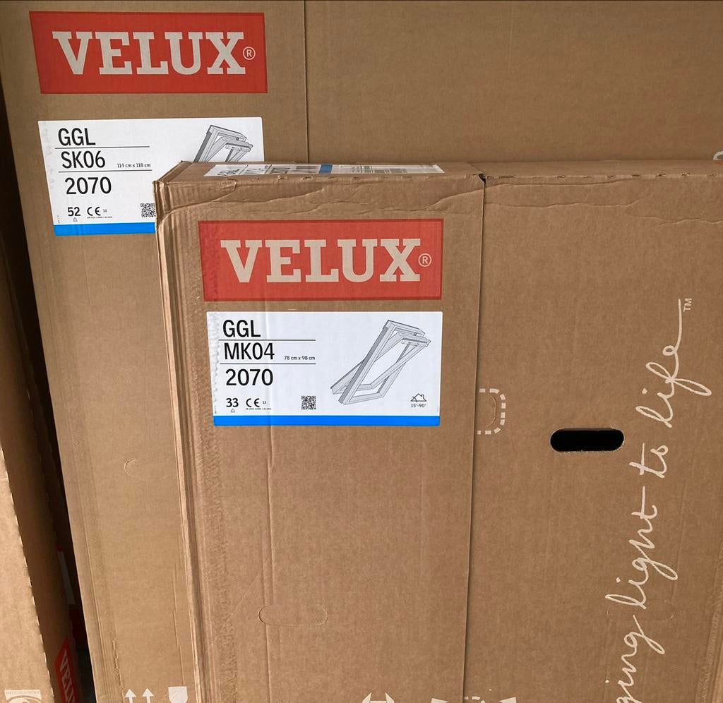 Velux, Nieuw, Dakraam