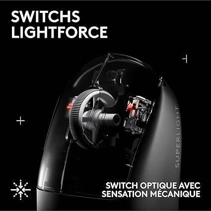 Logitech G PRO | Souris de jeu sans fil | LIVRAISON GRATUITE, Neuf, Souris, -, Logitech