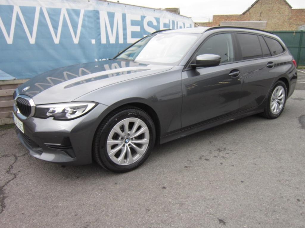BMW 318iA Touring PROF NAVI + TREKHAAK + LED + LEDER +DAB, Auto's, Automaat, Achterwielaandrijving, Leder, Bedrijf