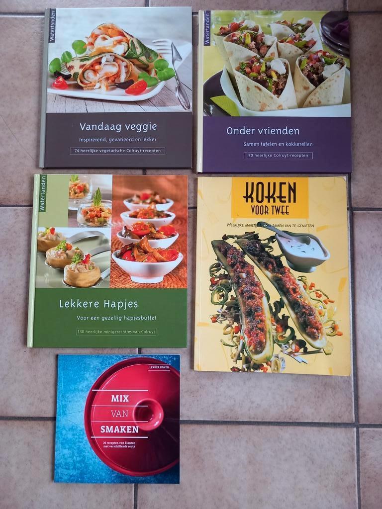 5 Kookboeken Colruyt Watertanden en koken voor twee, Boeken, Ophalen of Verzenden, Nieuw