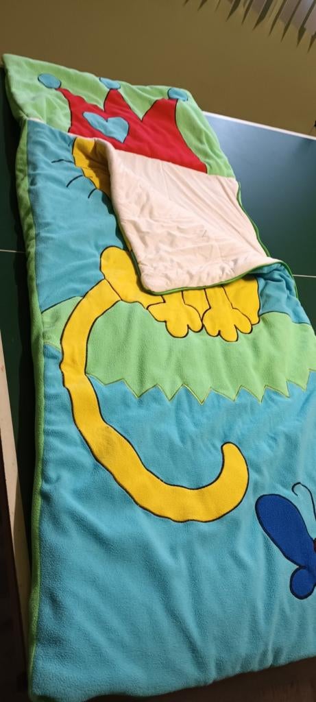 Kinderslaapzak met mooie opdruk...., Caravans en Kamperen, Ophalen, Zo goed als nieuw