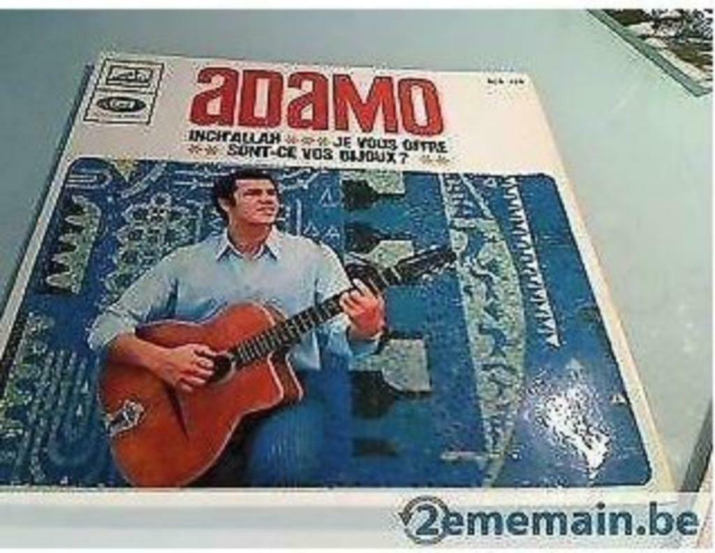 Un disque 45 tours de Adamo, Enlèvement ou Envoi