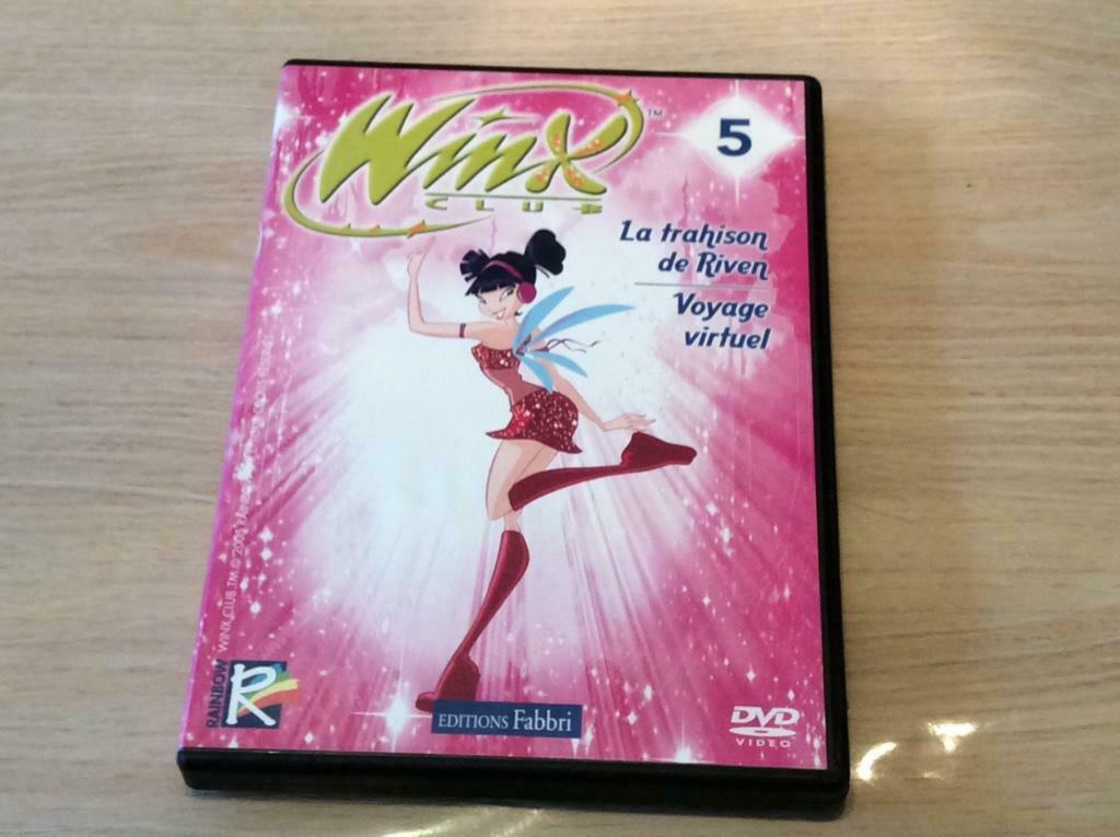 1 DVD de winx club vol: 5, À partir de 12 ans, Enlèvement, Utilisé, Autres genres