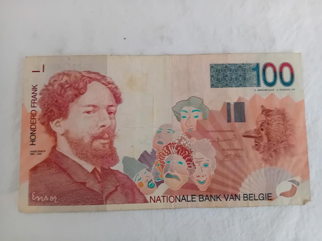 billet de 100 francs Belge, Timbres & Monnaies, Enlèvement ou Envoi, Billets en vrac